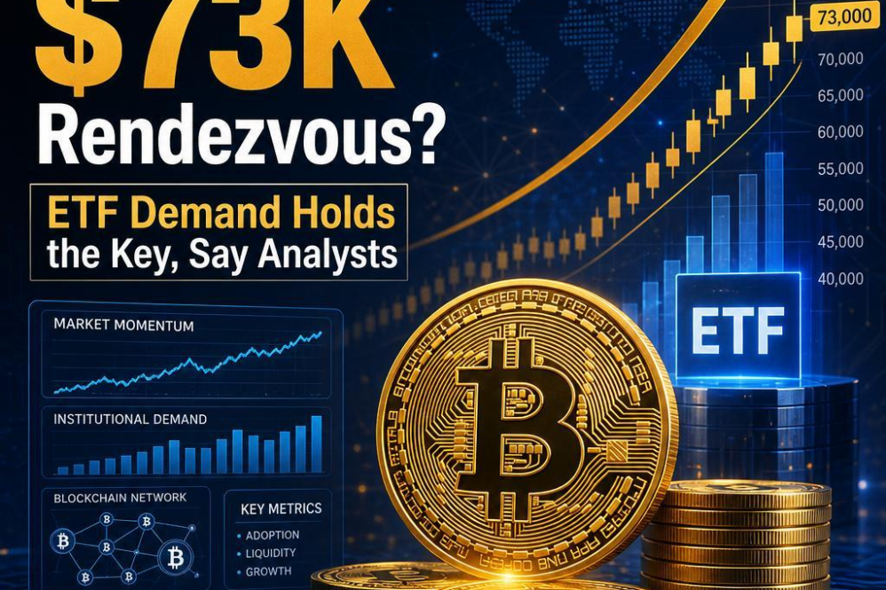Bitcoin Soars to $73K Rendezvous? ETF Demand Holds the Key, Say Analysts