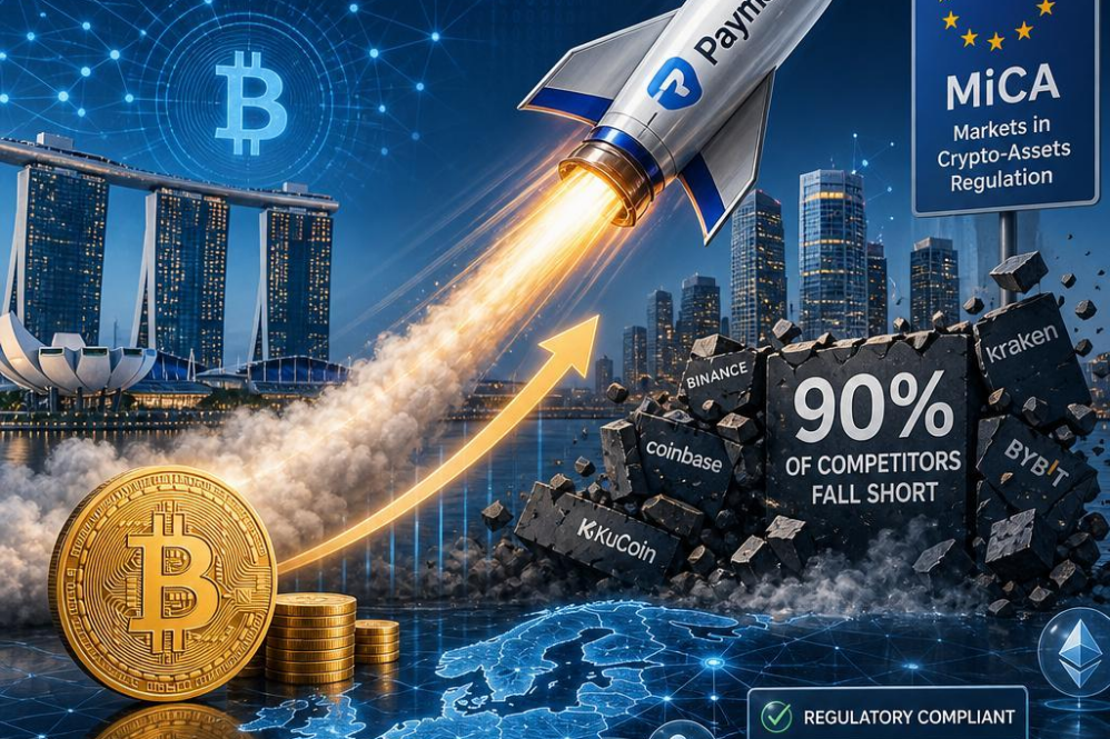Singapore’s Paymonade Soars Through Europe’s Tough New Crypto Rules, While 90% of Competitors Fall Short