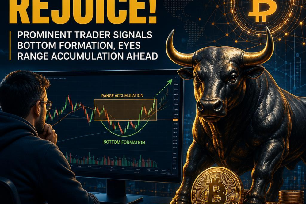 Bitcoin Bulls Rejoice! Prominent Trader Signals Bottom Formation, Eyes Range Accumulation Ahead