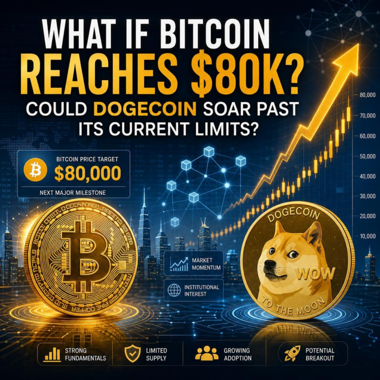 What if Bitcoin Reaches $80k? Could Dogecoin Soar Past Its Current Limits?