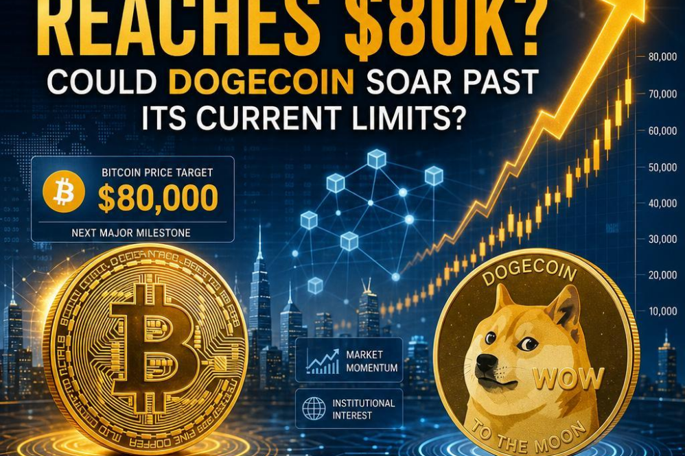What if Bitcoin Reaches $80k? Could Dogecoin Soar Past Its Current Limits?