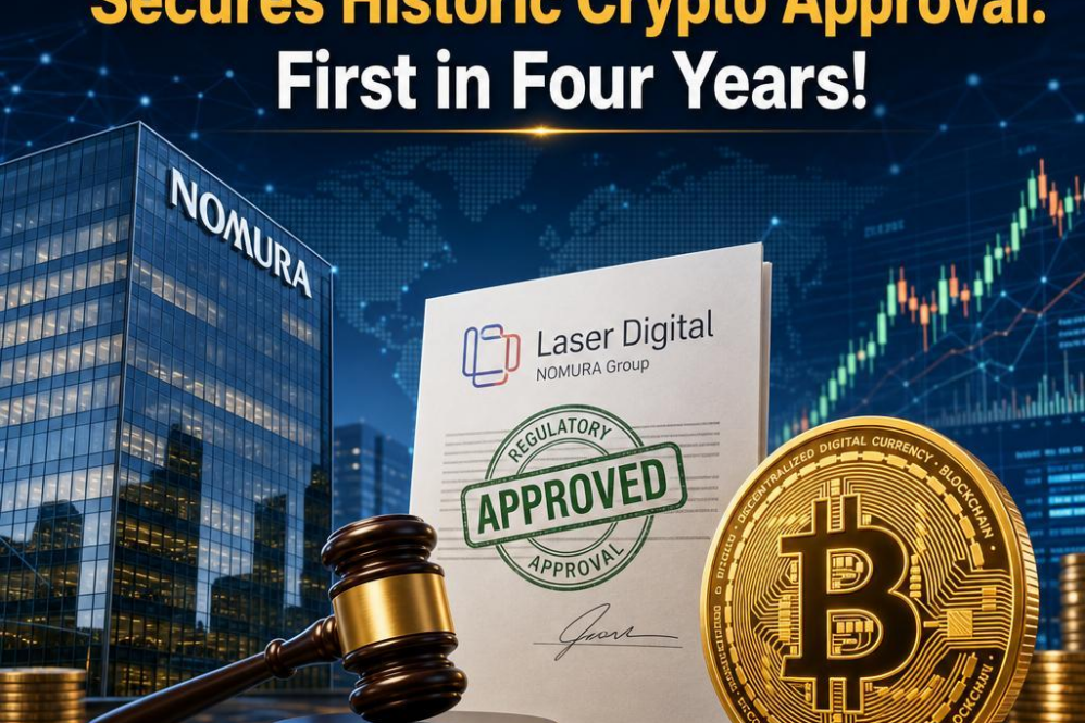 Nomura-Supported Laser Digital Secures Historic Crypto Approval: First in Four Years!