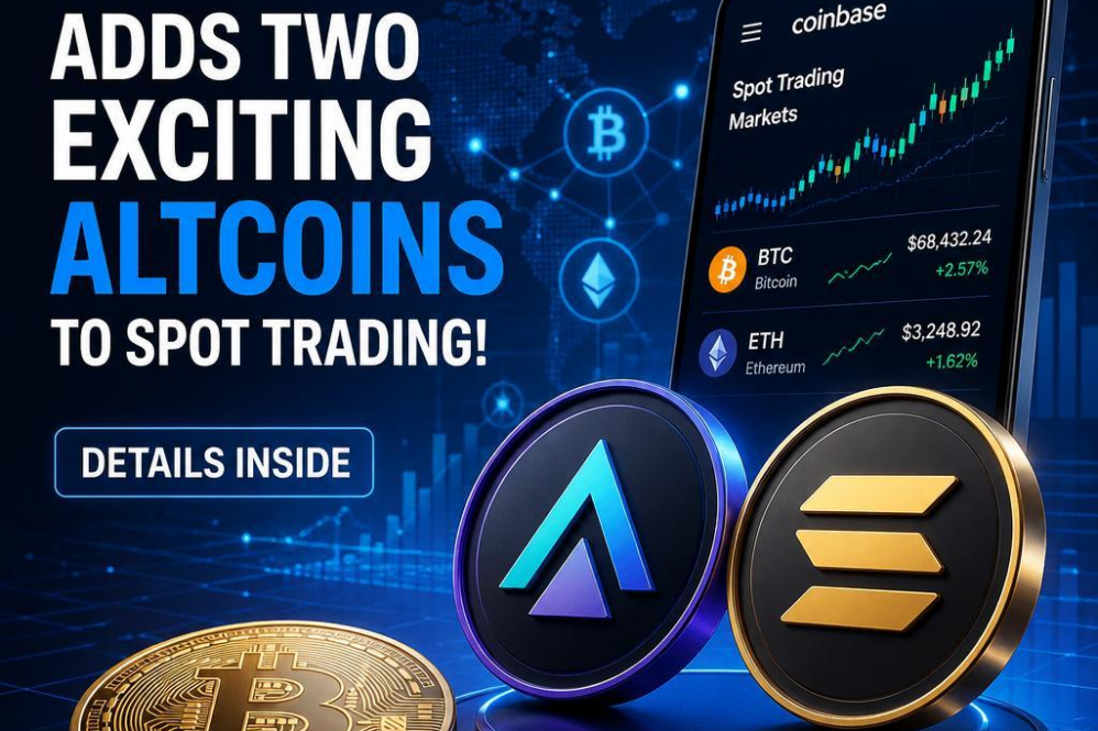 Coinbase Adds Two Exciting Altcoins to Spot Trading! Details Inside