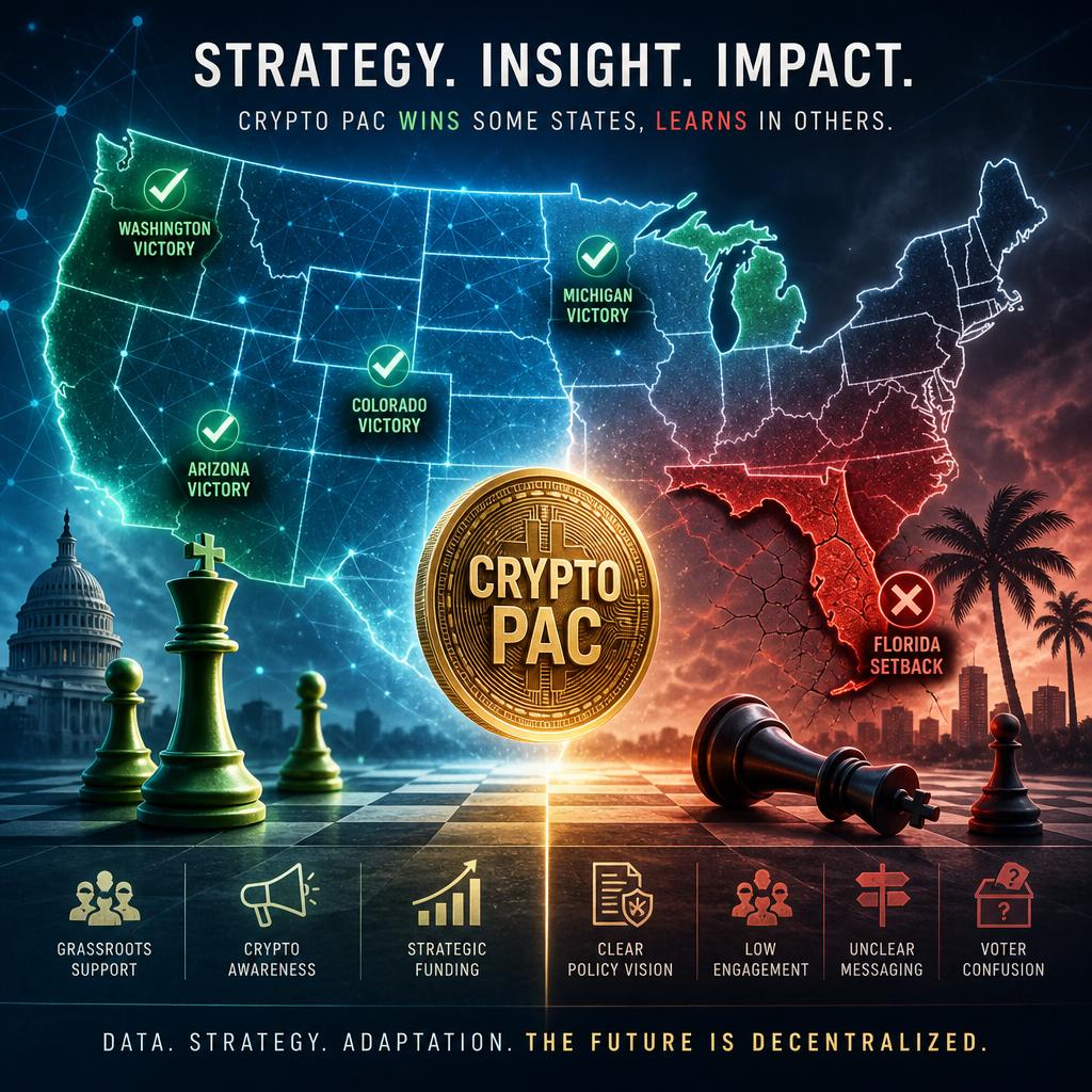 Crypto PAC notches primary wins, but loses $2M Florida race Strategic Insights from Recent Elections: Why Crypto PAC Triumphed in Some States but Faltered in Florida