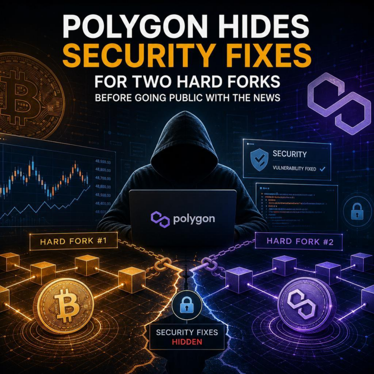 Polygon Hides Security Fixes for Two Hard Forks Before Going Public with the News
