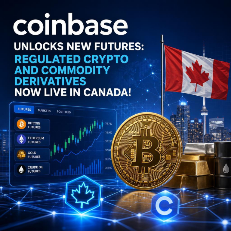 Coinbase Unlocks New Futures: Regulated Crypto and Commodity Derivatives Now Live in Canada!