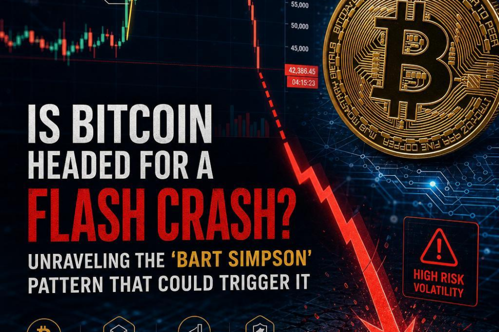 Is Bitcoin Headed for a Flash Crash? Unraveling the ‘Bart Simpson’ Pattern That Could Trigger It