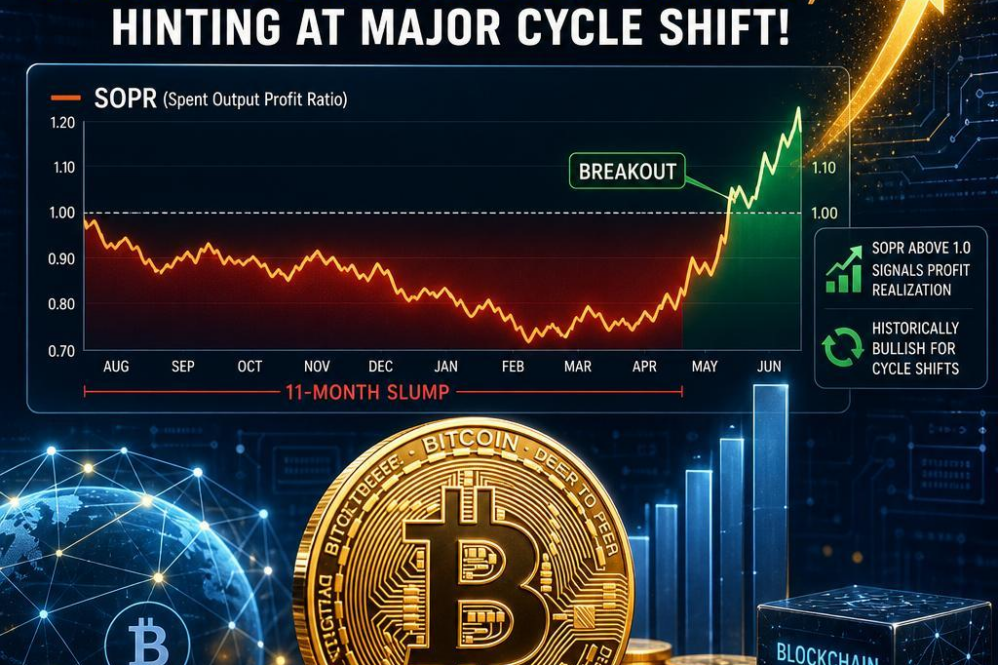 Bitcoin’s SOPR Indicator Shatters 11-Month Slump, Hinting at Major Cycle Shift!