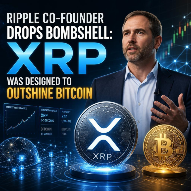 Ripple Co-Founder Drops Bombshell: XRP Was Designed to Outshine Bitcoin