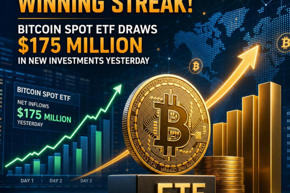 Three-Day Winning Streak! Bitcoin Spot ETF Draws $175 Million in New Investments Yesterday