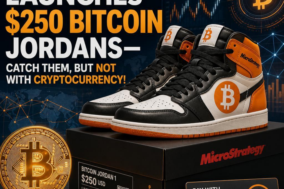MicroStrategy Launches $250 Bitcoin Jordans-Catch Them, But Not With Cryptocurrency!