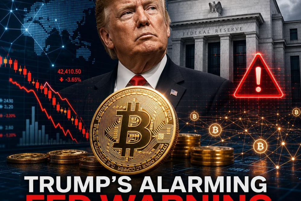 FORBES: Trump’s Alarming Fed Warning Sends Bitcoin Prepares for Massive Price Turmoil