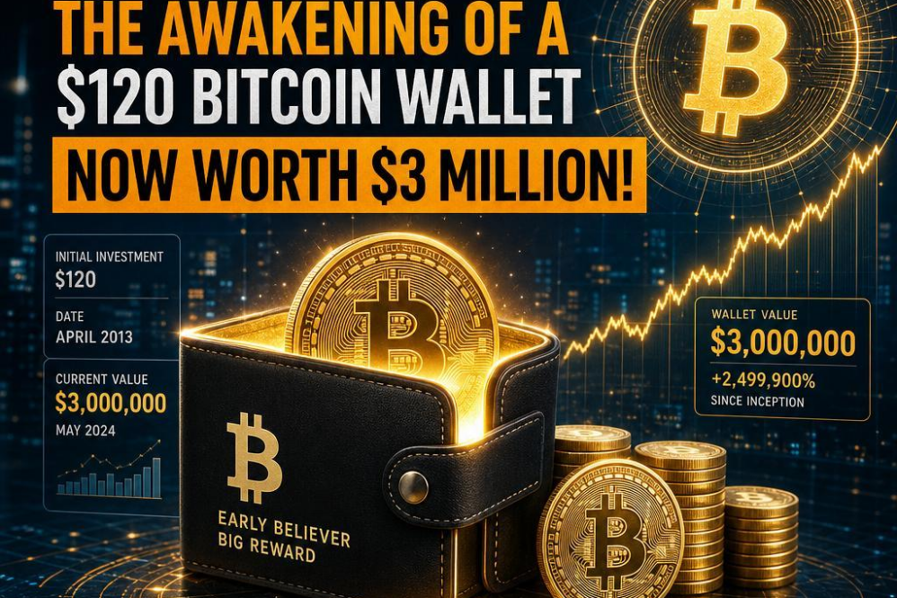 Unveiled: The Awakening of a $120 Bitcoin Wallet Now Worth $3 Million!