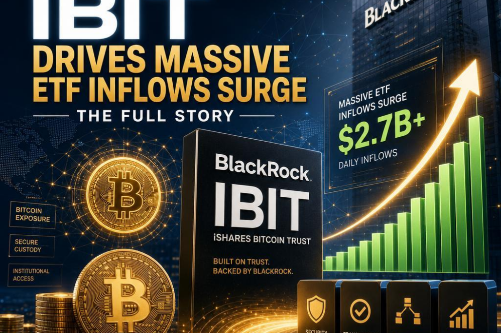 BlackRock’s IBIT Drives Massive ETF Inflows Surge: The Full Story