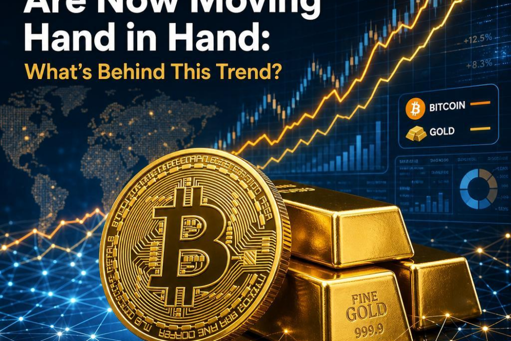 Bitcoin and Gold Are Now Moving Hand in Hand: What’s Behind This Trend?