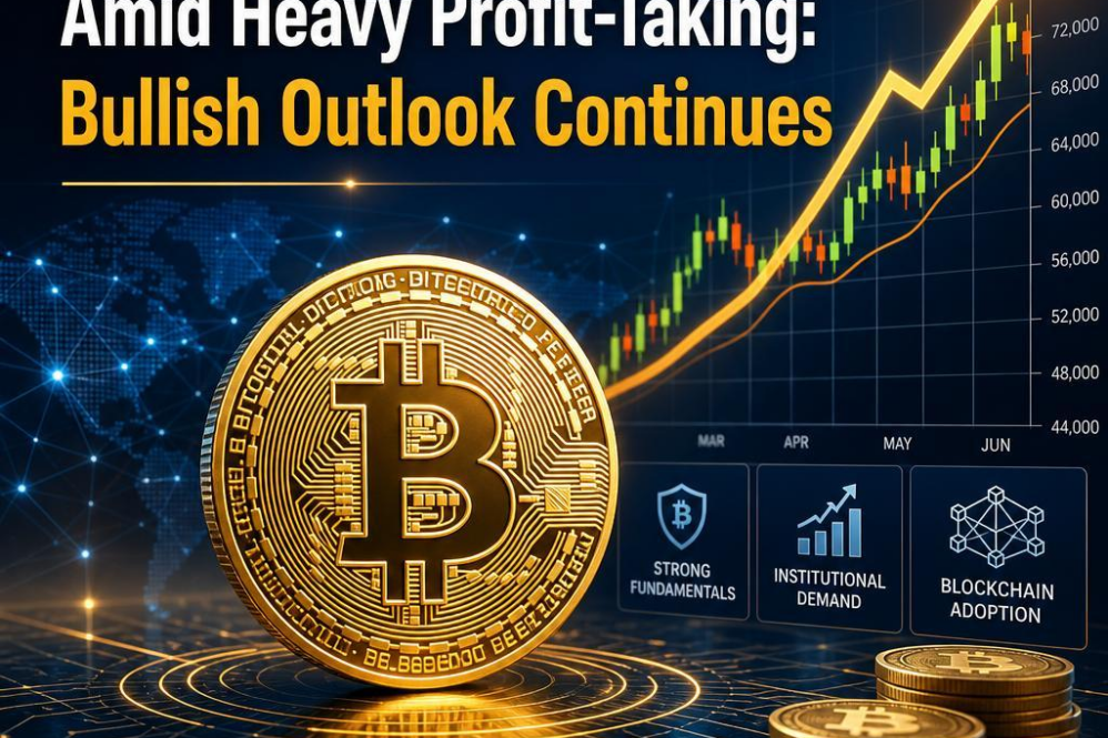 Bitcoin Stays Strong Amid Heavy Profit-Taking: Bullish Outlook Continues
