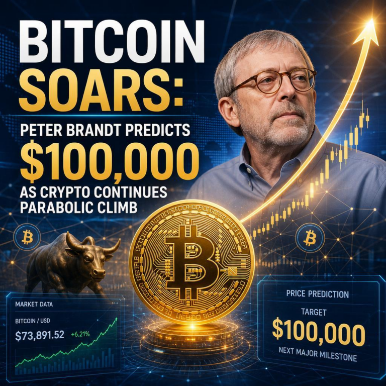 News Explorer Bitcoin Soars: Peter Brandt Predicts $100,000 as Crypto Continues Parabolic Climb