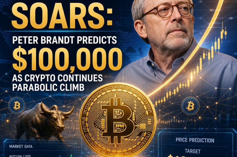 Bitcoin Soars: Peter Brandt Predicts $100,000 as Crypto Continues Parabolic Climb