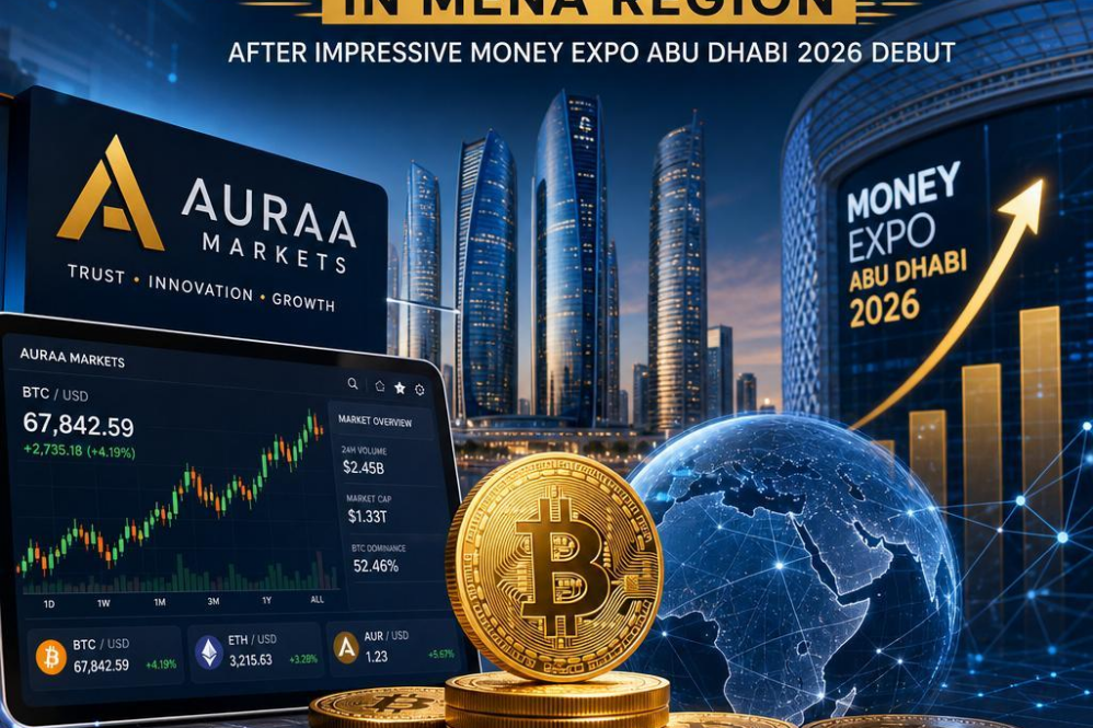 Auraa Markets Soars in MENA Region After Impressive Money Expo Abu Dhabi 2026 Debut