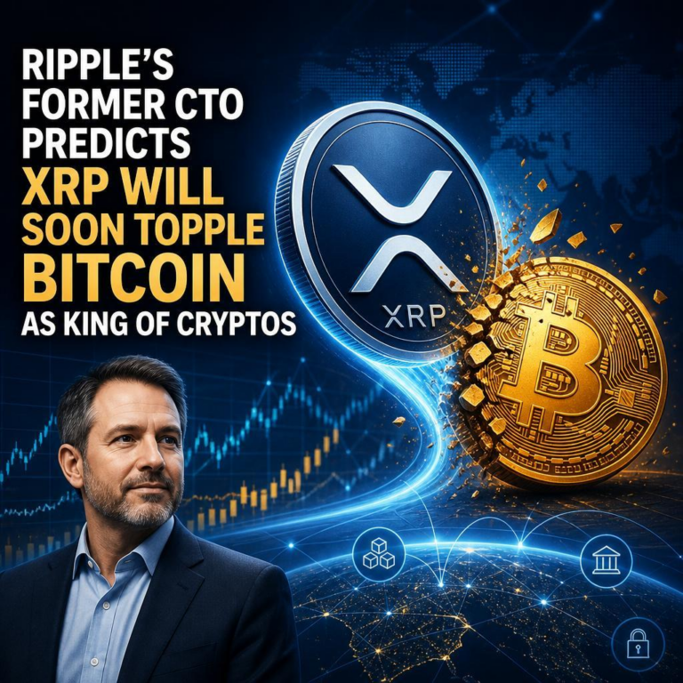 Ripple’s Former CTO Predicts XRP Will Soon Topple Bitcoin as King of Cryptos