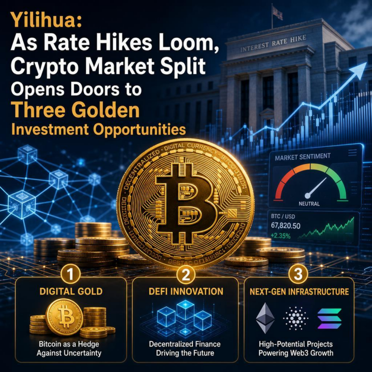 Yilihua: As Rate Hikes Loom, Crypto Market Split Opens Doors to Three Golden Investment Opportunities
