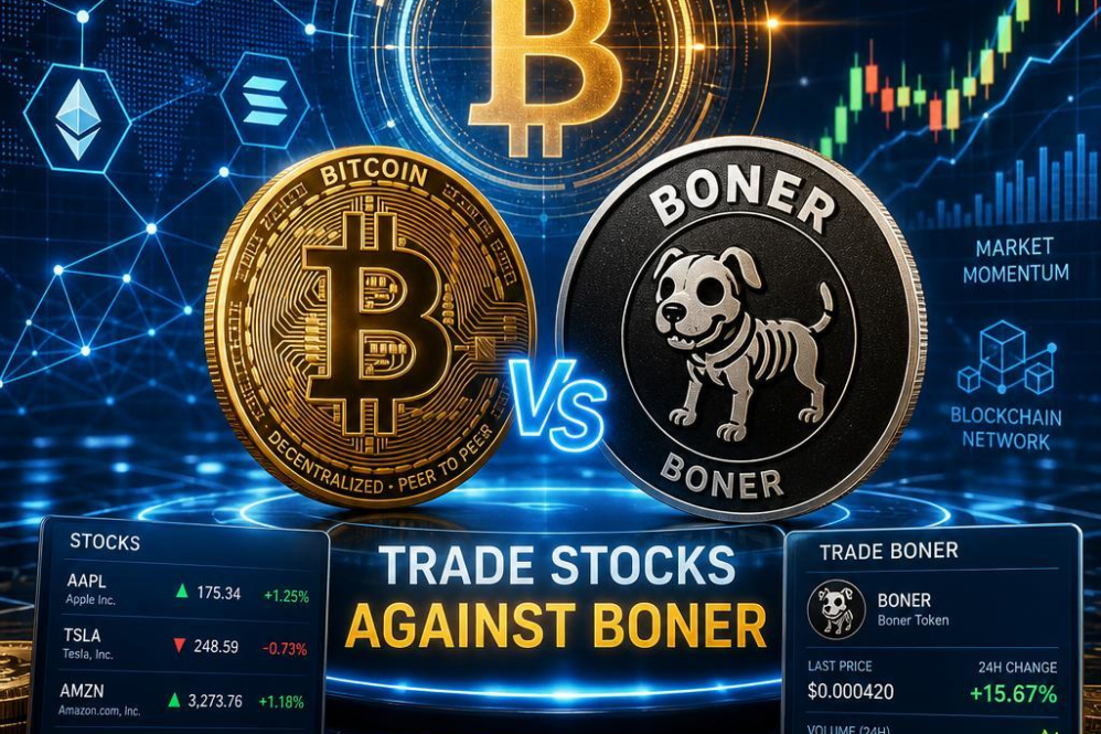Sure! How about this more engaging title:

“DeFi Enthusiasts Flip the Script: Trading Stocks Against BONER Takes Center Stage