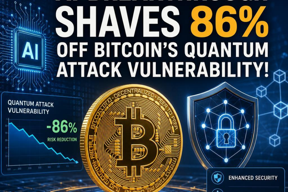 Morning Minute: AI Breakthrough Shaves 86% Off Bitcoin’s Quantum Attack Vulnerability!