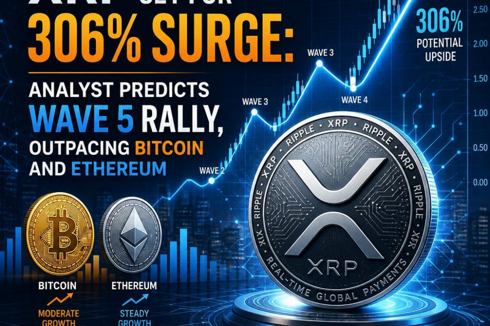 XRP Set for 306% Surge: Analyst Predicts Wave 5 Rally, Outpacing Bitcoin and Ethereum