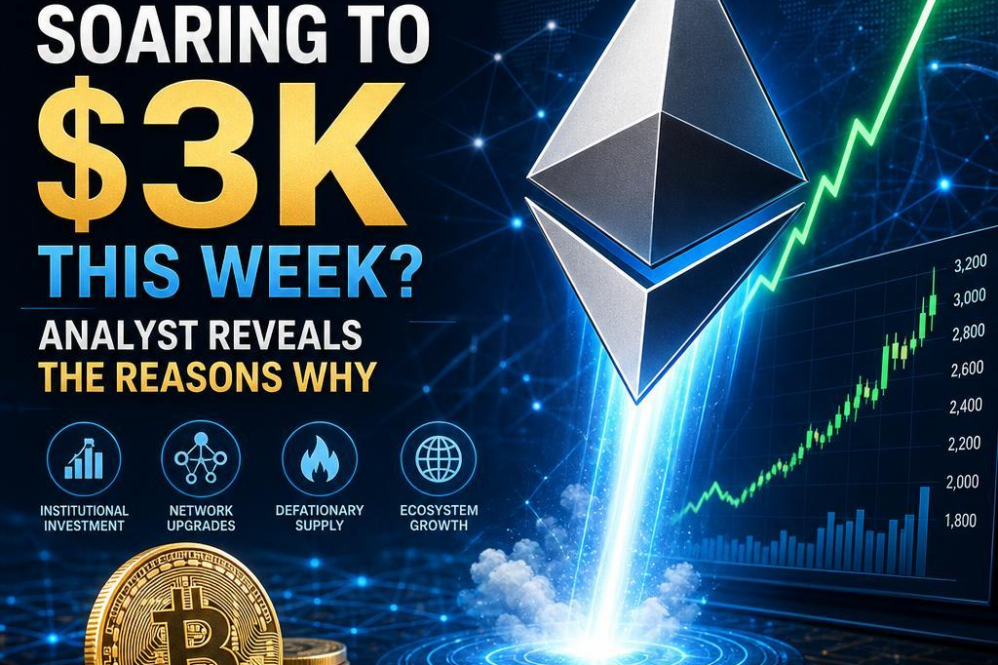 Ethereum Soaring to $3k This Week? Analyst Reveals the Reasons Why
