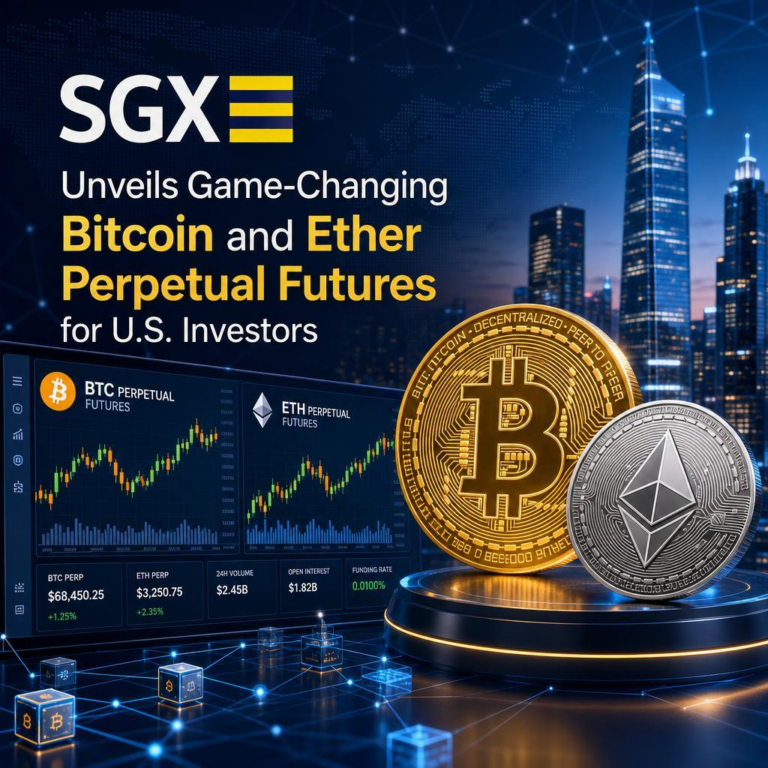 SGX Unveils Game-Changing Bitcoin and Ether Perpetual Futures for U.S. Investors – TECHINASIA