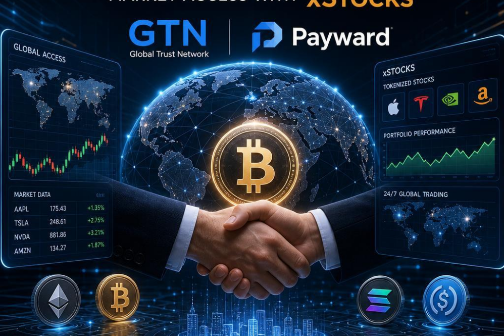 GTN and Payward Join Forces to Revolutionize Global Capital Market Access with xStocks