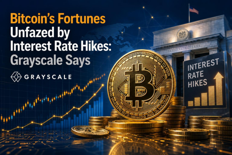 Bitcoin’s Fortunes Unfazed by Interest Rate Hikes: Grayscale Says