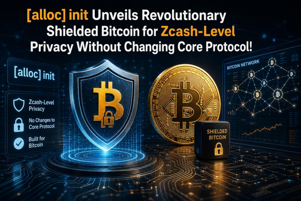 [alloc] init Unveils Revolutionary Shielded Bitcoin for Zcash-Level Privacy Without Changing Core Protocol!