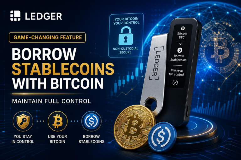 Crypto Wallet Ledger Unveils Game-Changing Feature: Borrow Stablecoins with Bitcoin, Maintain Full Control!