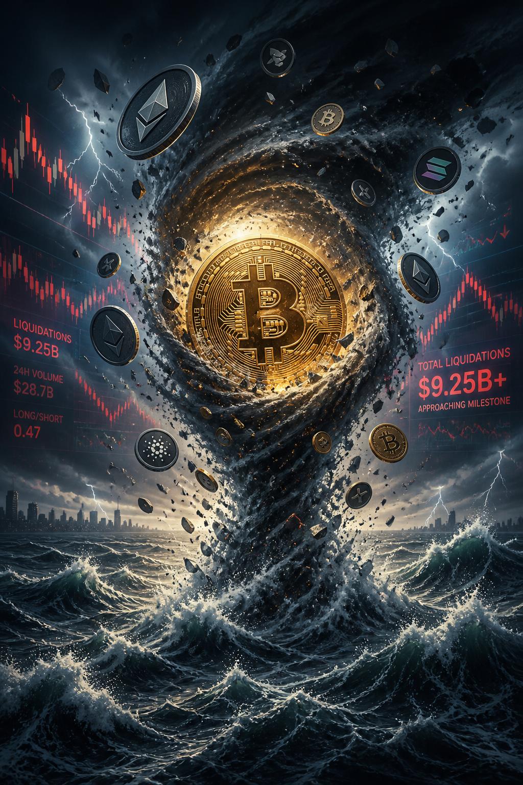 Bitcoin Whipsaws as Crypto Liquidations Near $1 Billion Crypto Market Turbulence Continues as Liquidations Approach a Milestone
