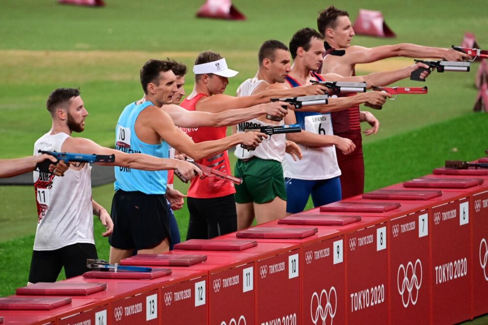 Pentathletes must ‘crack on’ with obstacle event