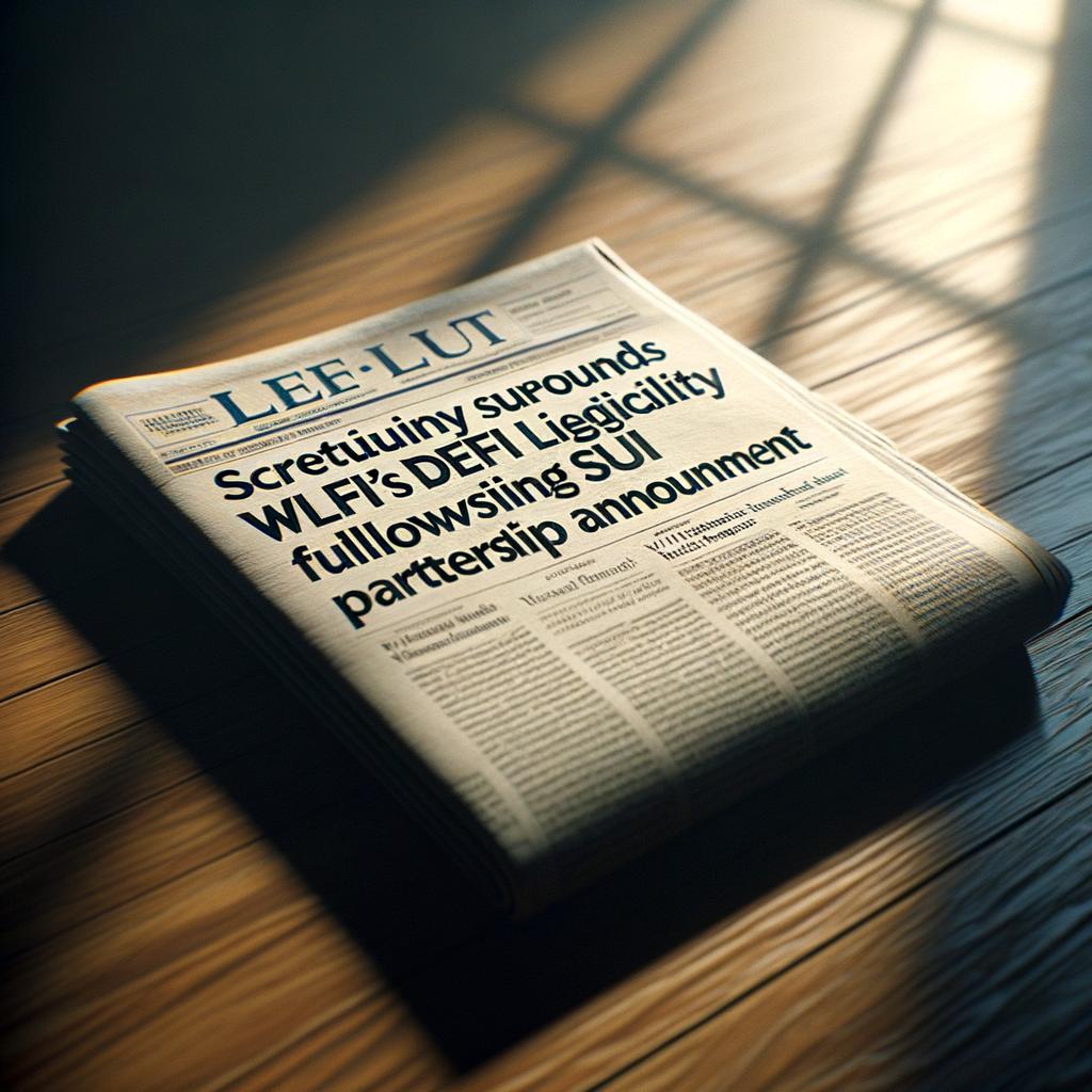 Scrutiny ‍Surrounds WLFI's​ DeFi ‌Legitimacy Following ⁢Sui Partnership Announcement