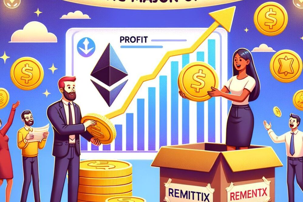 Ethereum and Solana Holders Take Profit, Investment Into Remittix Soars With Major Updates Near