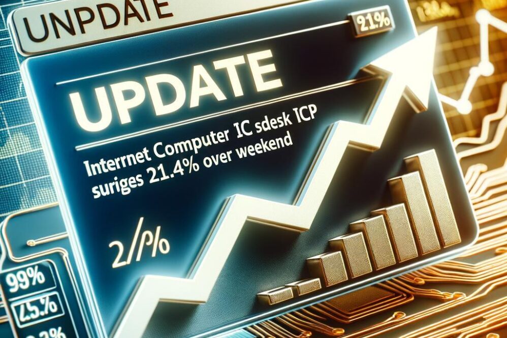 CoinDesk 20 Performance Update: Internet Computer (ICP) Surges 21.4% Over Weekend