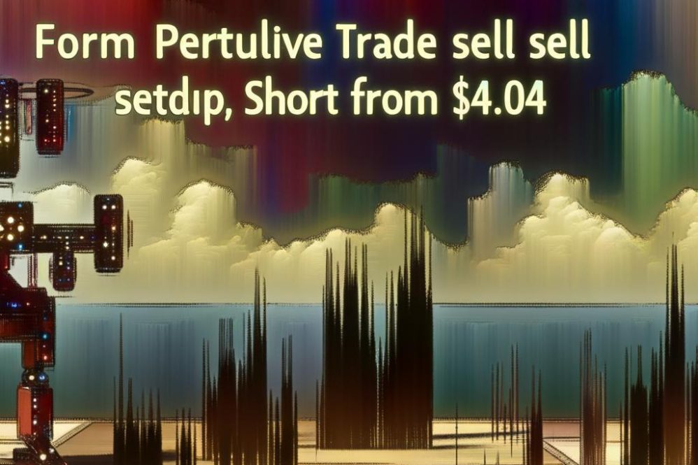 FORM PERPETUAL TRADE SELL SETUP ,Short from $4.04