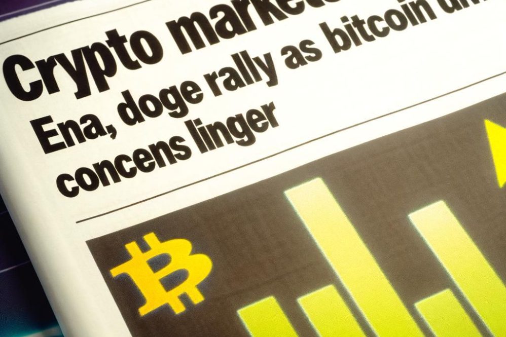 Crypto Markets Today: ENA, DOGE Rally as Bitcoin Downside Concerns Linger