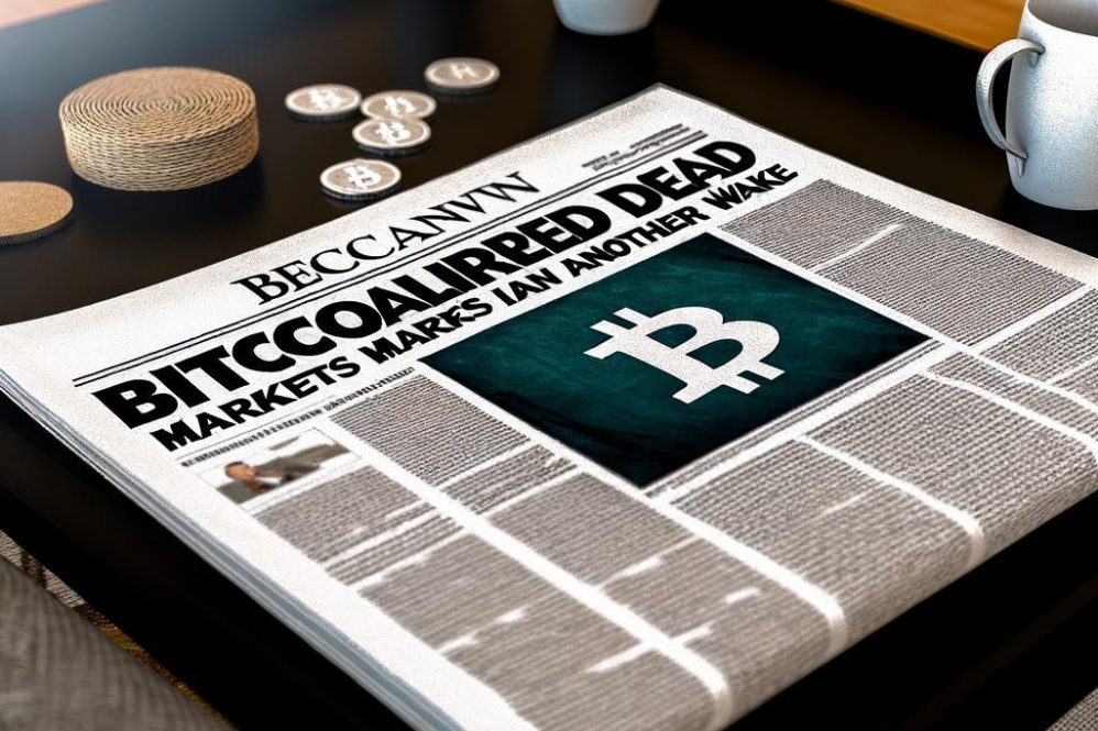Bitcoin Declared Dead; Markets Stage Another Wake