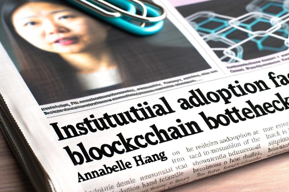 Institutional adoption faces blockchain bottleneck: Annabelle Huang